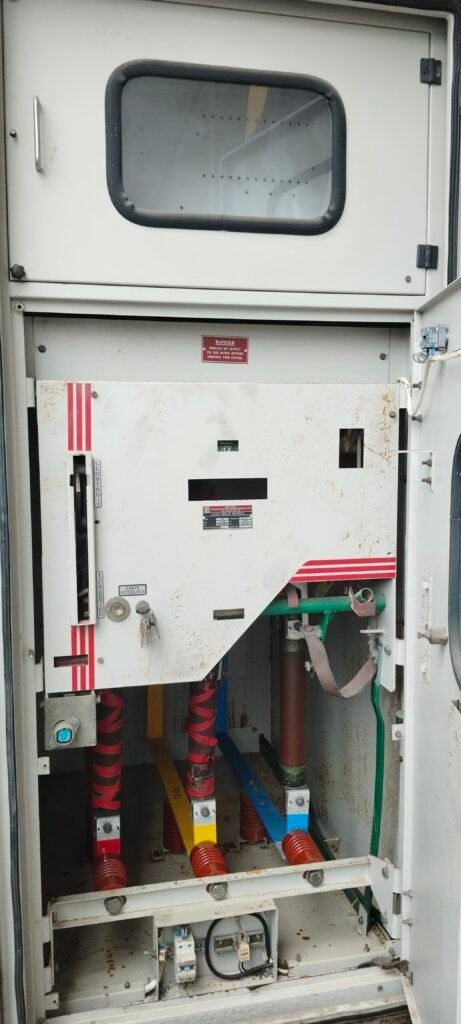 11kV HT VCB panel maintenance with R Y B busbar and earth interlock system in Thrissur Kerala