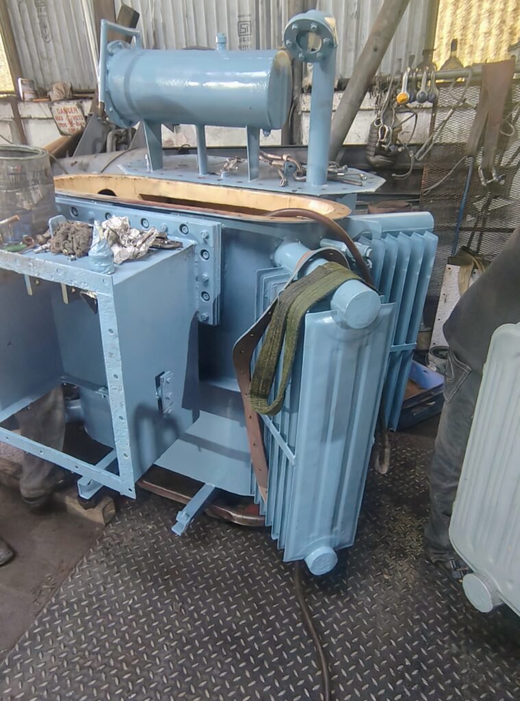 Distribution transformer overhauling and repair service by HRA Enterprises Kerala